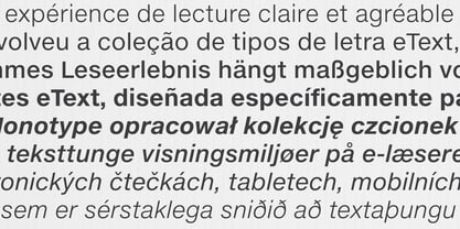 Neue Helvetica eText Font Poster 5